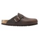 BIRKENSTOCK LEATHER BOSTON LEOI HABANA