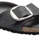 BIRKENSTOCK LEATHER MADRID BIG BUCKLE LEOI BLACK