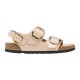 BIRKENSTOCK LEATHER MILANO BB LENA H SHINE NEW BEI