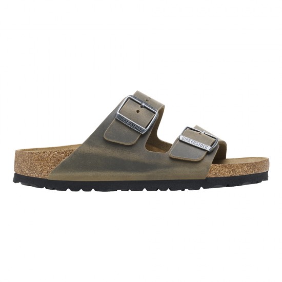 BIRKENSTOCK BS CLASSIC ARIZONA LEOI FADED KHAKI