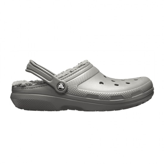 CROCS CLASSIC LINED CLOG SLATE GREY/SMOKE