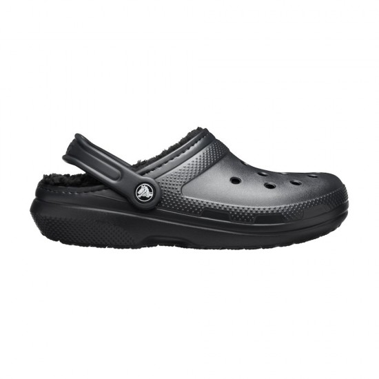 CROCS CLASSIC LINED CLOG BLACK-BLACK