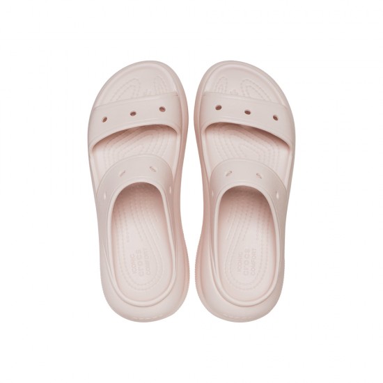 CROCS CLASSIC CRUSH SANDAL QUARTZ