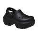 CROCS STOMP CLOG BLACK