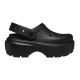 CROCS STOMP CLOG BLACK