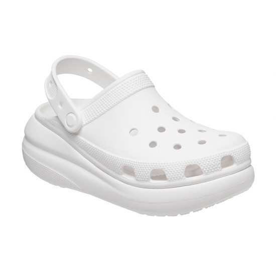 CROCS CLASSIC CRUSH CLOG WHITE