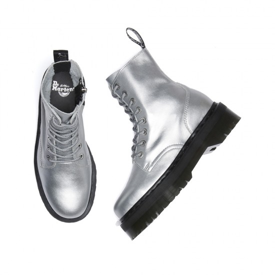 DR MARTENS JADON MILLED METALLIC 31922040 ΜΠΟΤΑΚΙ