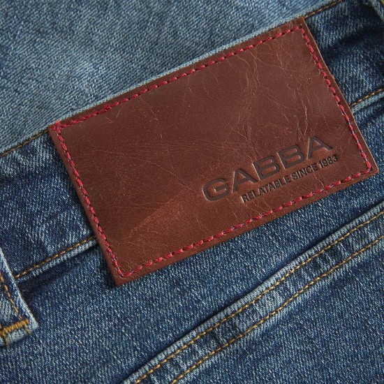 GABBA ALEX CROS MID BLUE DENIM ΠΑΝΤΕΛΟΝΙ ΑΝΔΡΑΣ