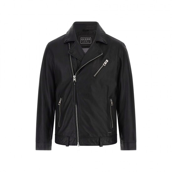 GUESS LEATHER JACKET ΜΠΟΥΦΑΝ ΑΝΔΡΑΣ