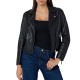 GUESS ES REAL LEATHER MOTO JKT ΜΠΟΥΦΑΝ ΓΥΝΑΙΚΕΙΟ