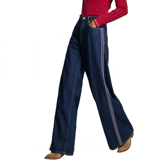 PEPE JEANS WIDE LEG JEANS MW CRAFT 32 ΠΑΝΤΕΛΟΝΙ