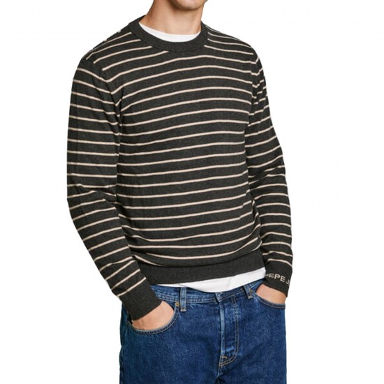 PEPE JEANS NEW ANDRE STRIPES ΠΛΕΚΤΟ ΑΝΔΡΙΚΟ