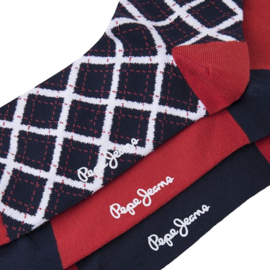 PEPE JEANS TARTAN CR 3P ΚΑΛΤΣΕΣ ΑΝΔΡΑΣ