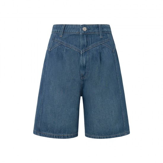 PEPE JEANS RACHEL RELAXED SHORT UHW DLX  ΓΥΝΑΙΚΑ