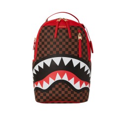 Sprayground Backpack - Shark Trip DLX PINK Updrip Paint PINK