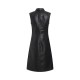 CALVIN KLEIN FAUX LEATHER DRESS ΦΟΡΕΜΑ