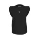 CALVIN KLEIN WOVEN LABEL LOOSE MUSCLE TEE