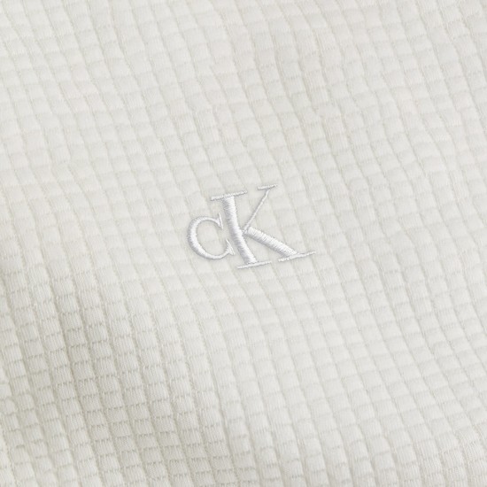 CALVIN KLEIN WAFFLE KNIT TRUCKER JACKET ΓΥΝΑΙΚΕΙΟ