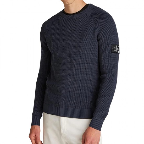 CALVIN KLEIN BADGE EASY SWEATER