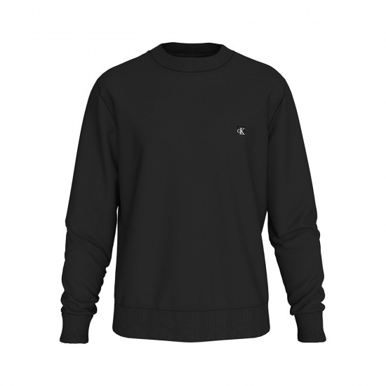 CALVIN KLEIN EMBRO BADGE CREW NECK