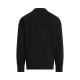 CALVIN KLEIN MONOLOGO APPLIQUE KNIT BOMBER