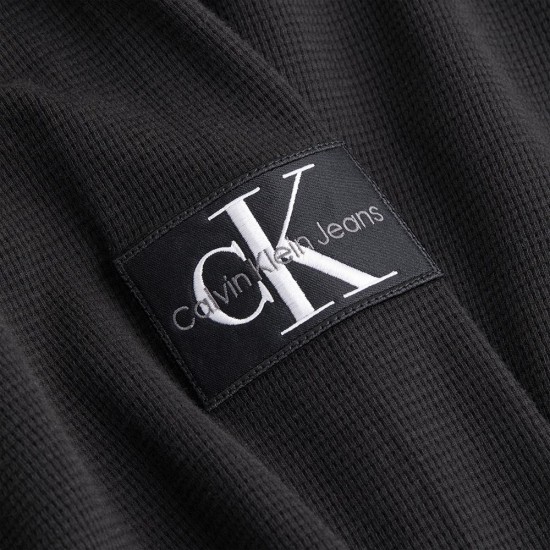 CALVIN KLEIN BADGE WAFFLE LS HENLEY ΑΝΔΡΙΚΟ