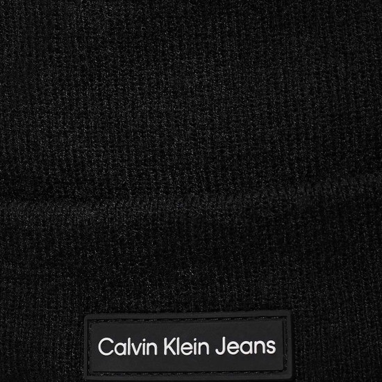 CALVIN KLEIN INST PATCH BEANIE