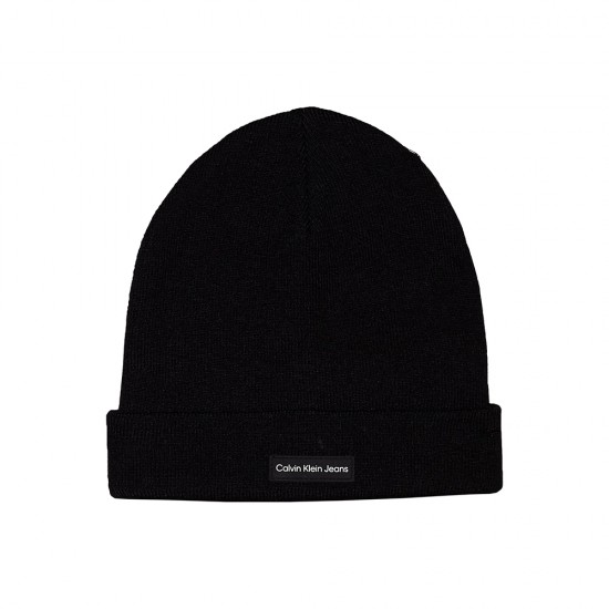 CALVIN KLEIN INST PATCH BEANIE