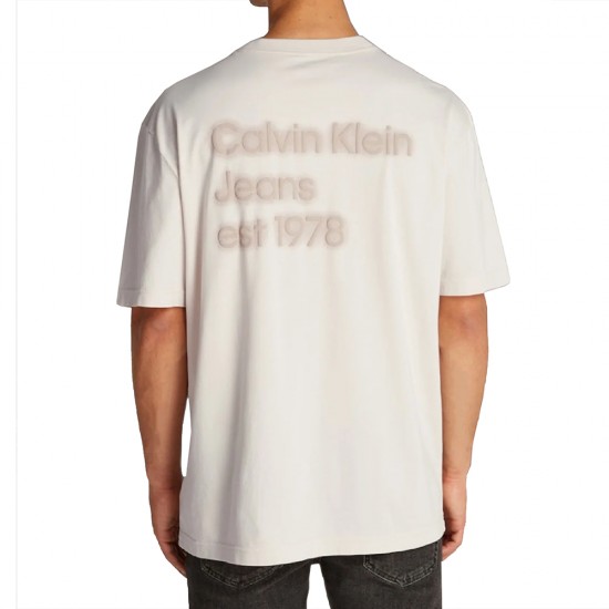 CALVIN KLEIN WASHED PUFF PRINT TEE