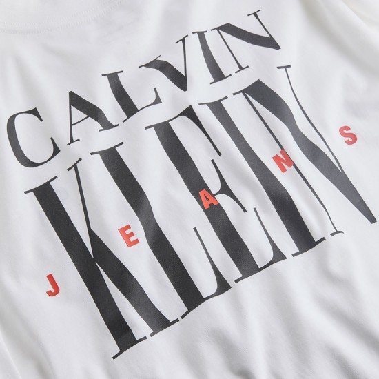 CALVIN KLEIN SERIF FONT GRAPHIC TEE ΑΝΔΡΙΚΟ