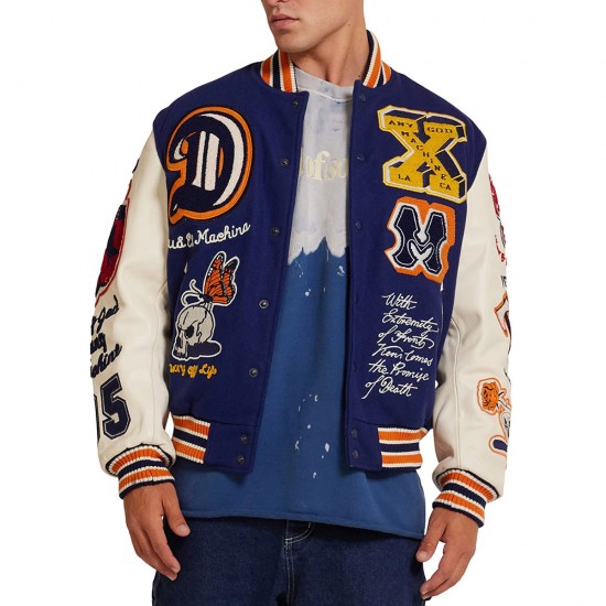 DEUS AMANITA VARSITY JACKET ΜΠΟΥΦΑΝ ΑΝΔΡΑΣ