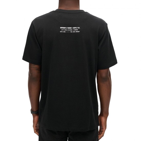 D2 SDCD UTILITY SPORT LOGO LOOSE TEE ΜΠΛΟΥΖΑ ΑΝΔΡΙ