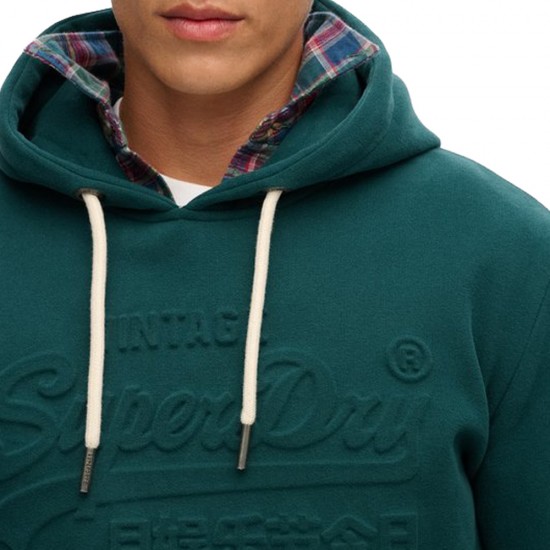 D2 OVIN EMBOSSED VL GRAPHIC HOODIE ΦΟΥΤΕΡ ΑΝΔΡΙΚΟ