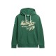 D2 OVIN EMBROIDER SCRIPT GRAPHIC HOOD ΦΟΥΤΕΡ ΑΝΔΡΙ