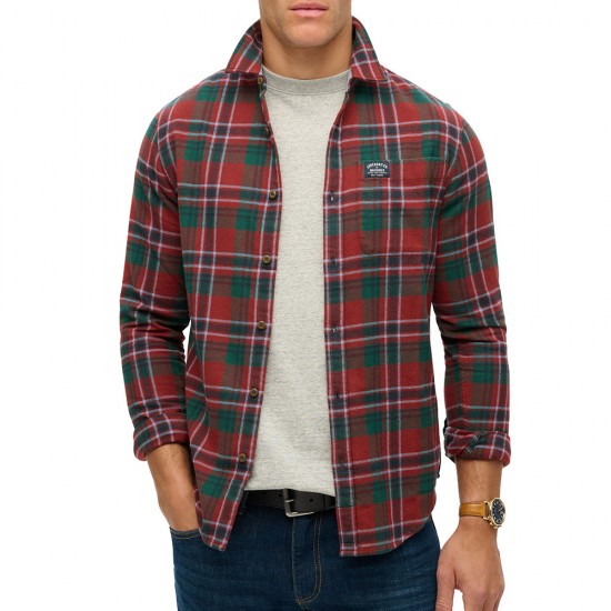 D2 OVIN L/S COTTON LUMBERJACK SHIRT ΠΟΥΚΑΜΙΣΟ ΑΝΔΡ