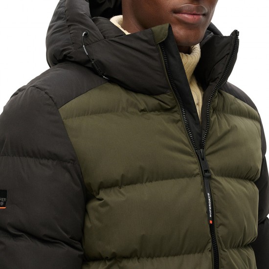 D3 SDCD HOOD COLOUR BLOCK SPORT PUFFER ΜΠΟΥΦΑΝ ΑΝΔ