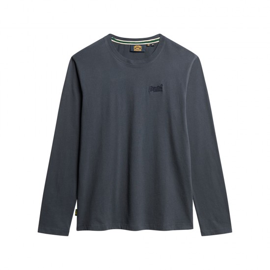 D1 OVIN ESSENTIAL LOGO LONG SLEEVE TOP ΜΠΛΟΥΖΑ ΑΝΔ