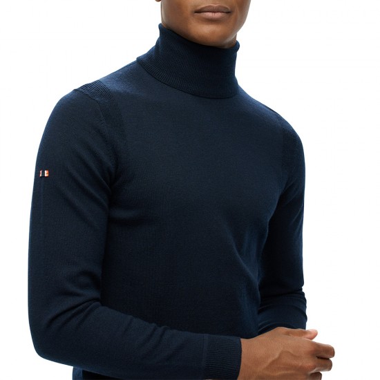 D3 MRCH MERINO ROLL NECK JUMPER ΠΛΕΚΤΟ ΑΝΔΡΙΚΟ