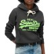 D2 OVIN NEON VL EMB GRAPHIC HOODIE ΦΟΥΤΕΡ ΓΥΝΑΙΚΕΙ