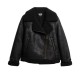 D3 OVIN FAUX SHEARLING AVIATOR JACKET ΜΠΟΥΦΑΝ ΓΥΝΑ