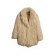 D3 OVIN MID LENGTH FAUX FUR COAT ΜΠΟΥΦΑΝ ΓΥΝΑΙΚΕΙΟ