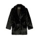 D3 OVIN VINTAGE MID FAUX FUR COAT ΜΠΟΥΦΑΝ ΓΥΝΑΙΚΕΙ