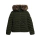 D2 OVIN FUJI FAUX FUR HOOD PADDED JKT ΜΠΟΥΦΑΝ ΓΥΝΑ