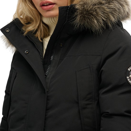 D3 OVIN EVEREST FAUX FUR PARKA JACKET ΜΠΟΥΦΑΝ ΓΥΝΑ