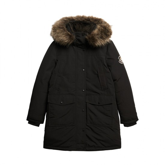 D3 OVIN EVEREST FAUX FUR PARKA JACKET ΜΠΟΥΦΑΝ ΓΥΝΑ