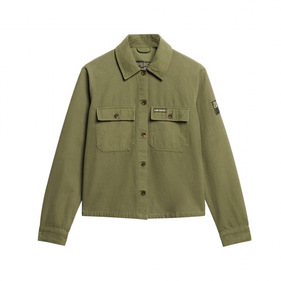 D2 OVIN ST TROPEZ MILITARY SHIRT ΠΟΥΚΑΜΙΣΟ ΓΥΝΑΙΚΕ