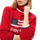 D2 OVIN AMERICANA ROLL NECK KNIT ΠΛΕΚΤΟ ΓΥΝΑΙΚΕΙΟ