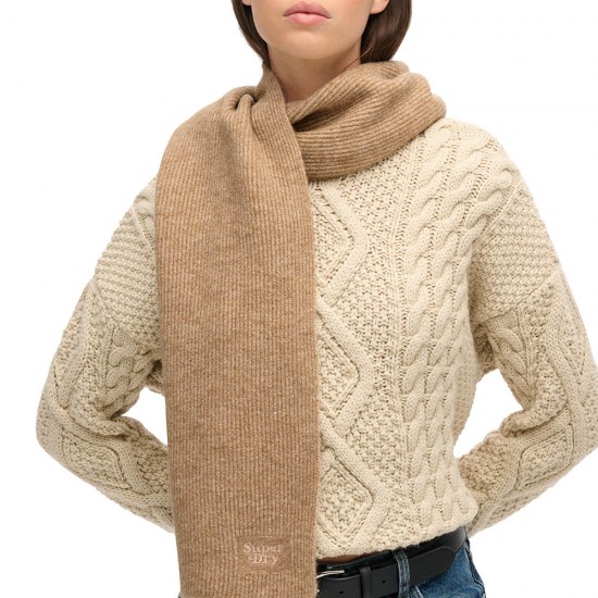 D3 SDNA SOFT RIB KNIT SCARF ΑΞΕΣΟΥΑΡ ΓΥΝΑΙΚΕΙΟ