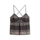 D2 OVIN PRINTED WOVEN CAMI TOP ΜΠΛΟΥΖΑ ΓΥΝΑΙΚΕΙΟ