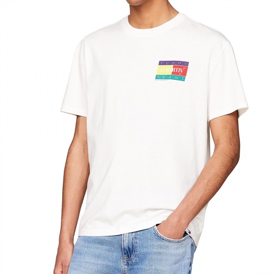 TOMMY JEANS REG POP COLOR FLAG TEE EXT ΑΝΔΡΑΣ